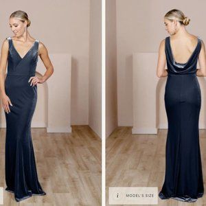 Revelry Royal Blue Dakota Bridesmaid Dress Size 10